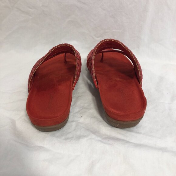 Baretraps Jonelle red slides sz 6 - Picture 4 of 6